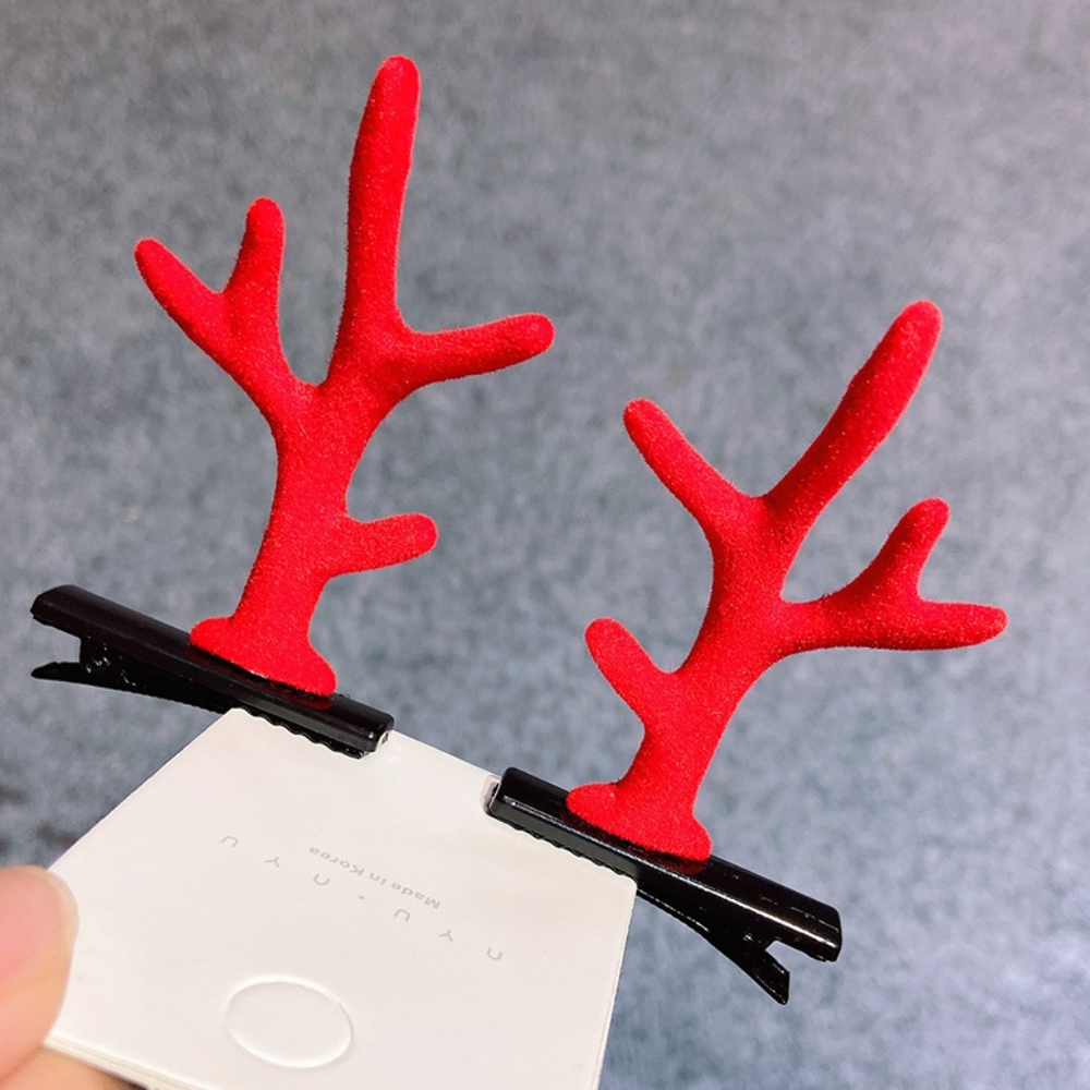 Christmas hair clip on the head hair clip headdress Christmas hair accessories f